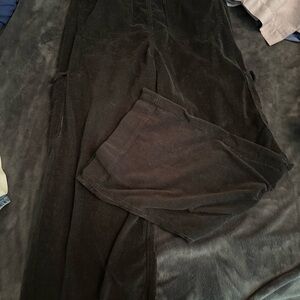 American Eagle Black Corduroy Pants